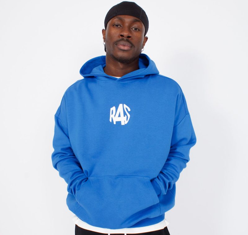 Blue Pullover Hoodie