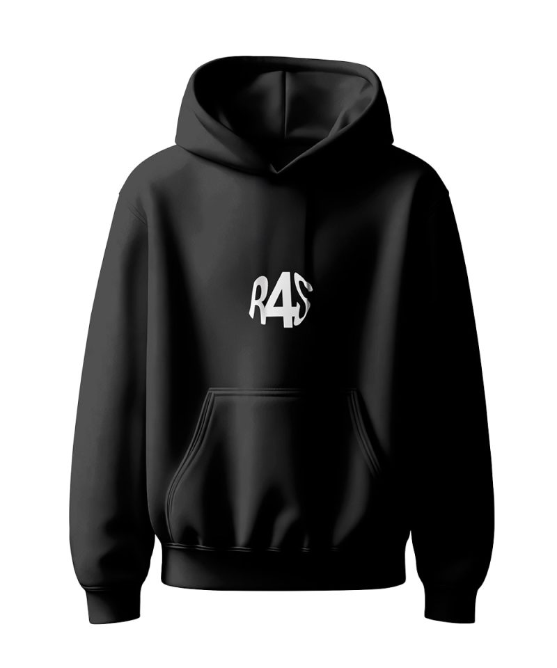 Black Pullover Hoodie